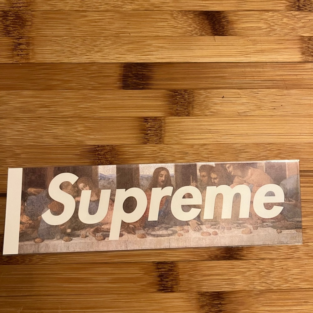 Supreme Milan box logo sticker